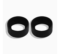 Kit d'accessoires pour microsc 2 pièces Microscope oculaire tasse caoutchouc oculaire couverture gardes lunettes télescope protecteur caoutchouc œilletons 33/36mm Dia Lames de microscope(M)