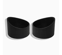 Kit d'accessoires pour microsc 2 pièces Microscope oculaire tasse caoutchouc oculaire couverture gardes lunettes télescope protecteur caoutchouc œilletons 33/36mm Dia Lames de microscope(L)