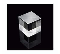 Kit d'accessoires pour microsc 25mm 25.4mm 30mm Cube de verre optique Dispersion dichroïque séparateur de faisceau prisme rapport de division 50:50 for expérience de spectromètre Lames de microscope(2