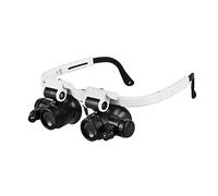Kit d'accessoires pour microsc 2led Bandeau de Microscope éclairant monté sur la tête DIRIGÉ Lampe Lames de Microscope