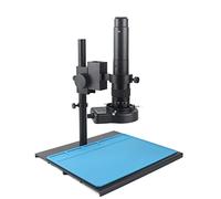 Kit d'accessoires pour microsc 3 8MP 2K USB Caméra vidéo numérique Microscope monoculaire Continus Zoom 12 0X 300X C- Monter Lames de Microscope (Color : K 300X NO Camera)