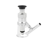 Kit d'accessoires pour microsc 4 0X 60x 100x Microscope Portable Portable, avec Surround LED Remplir la lumière Lames de Microscope (Color : A, Magnification : 40X)