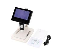 Kit d'accessoires pour microsc 4.3 "100 0x HD LCD Moniteur Microscope vidéo numérique électronique DIRIGÉ Loupe Lames de microscope