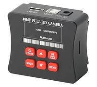 Kit d'accessoires pour microsc 4 8MP 1080p 2K Lentille de zoom de caméra de microscope vidéo de laboratoire industriel Lames de microscope(B)