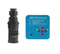 Kit d'accessoires pour microsc 4 8MP 2K 1080P 60fps USB Caméra Microscope vidéo de l'industrie Lames de Microscope (Color : 200X Lens)