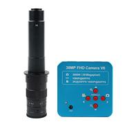 Kit d'accessoires pour microsc 4 8MP 2K 1080P 60fps USB Caméra Microscope vidéo de l'industrie Lames de Microscope (Color : 300X Lens)