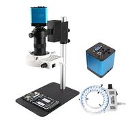 Kit d'accessoires pour microsc 4K 48MP USB 60fps Microscope vidéo monoculaire 3 8MP / 16MP / 13mp / 8mp Lentille de caméra numérique Lames de Microscope (Color : Set3 16MP VGA)