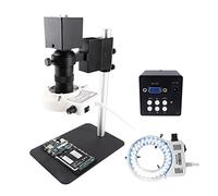 Kit d'accessoires pour microsc 4K 48MP USB 60fps Microscope vidéo monoculaire 3 8MP / 16MP / 13mp / 8mp Lentille de caméra numérique Lames de Microscope (Color : Set6 8MP VGA)