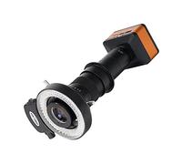 Kit d'accessoires pour microsc 4K UHD 60fps Microscope numérique 18 0X c- Caméra de Microscope électronique Industriel de Mont Lens Lames de Microscope (Color : Full kit)