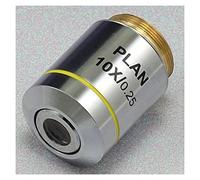 Kit d'accessoires pour microsc 4X 10x 20x 40x 60x 100x Objectif Objectif 195 Objectifs Achromatiques Microscope Lames de Microscope (Color : 10X)