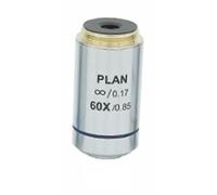 Kit d'accessoires pour microsc 4X 10x 20x 40x 60x 100x Objectif Objectif 195 Objectifs Achromatiques Microscope Lames de Microscope (Color : 60X)