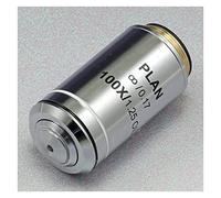 Kit d'accessoires pour microsc 4X 10x 20x 40x 60x 100x Objectif Objectif 195 Objectifs Achromatiques Microscope Lames de Microscope (Color : 100X)