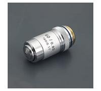 Kit d'accessoires pour microsc 4X 10x 20x 40x 60x 100x Pièces d'objectif de l'objectif du Microscope Lames de Microscope (Color : 60X)