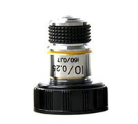 Kit d'accessoires pour microsc 4x 10x 40x 100x Objectif microscope objectif d'objectif achromatique microscope Lames de microscope(10)