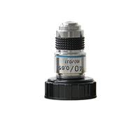 Kit d'accessoires pour microsc 4X 10x 40x 100x Zoom des pièces d'objectif du Microscope Lames de Microscope (Color : 40x)