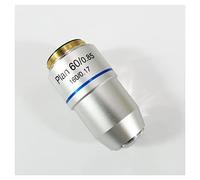 Kit d'accessoires pour microsc 6 0x 100x Objectif du plan de microscope biologique Lames de microscope(60X)
