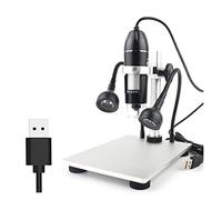 Kit d'accessoires pour microsc 60 0X 1000x USB Microscopes numériques Microscopes d'électrons zooms Loupe de caméra avec Support d'ascenseur en Aluminium Lames de Microscope