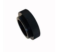 Kit d'accessoires pour microsc Accessoires de Microscope noir en plastique à filetage RMS cache-poussière de lentille d'objectif for la Protection, 5 pièces/1 ensemble Lames de microscope