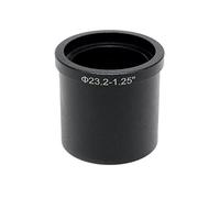Kit d'accessoires pour microsc Adaptateur de diamètre extérieur de 23,2 mm à 1,25 pouce for une oculaire microscope biologique Lames de microscope