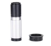 Kit d'accessoires pour microsc Caméra de Microscope industriel CCD, caméra à monture C 5X-150X, oculaire Zoom for Microscope USB 4k Lames de microscope(Bianco)