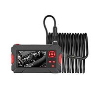 Kit d'accessoires pour microsc Caméra imperméable à la caméra 1080p double caméra 4,3 "Caméra industrielle d'écran 8 LED Inspection du câble rigide léger Lames de microscope(5M)