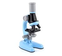 Kit d'accessoires pour microsc dix 0x 400x 1200x Microscope microscope biologique Lames de microscope(Blue)
