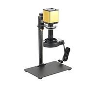 Kit d'accessoires pour microsc Ensemble d'objectif de caméra au Microscope électronique Industriel Lames de Microscope (Color : 130X B Set)