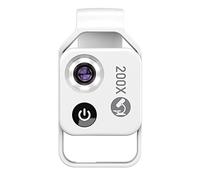Kit d'accessoires pour microsc Lentille de Microscope de grossissement 200x for Objectif de caméra de téléphone Portable Macro lentille Lames de Microscope (Color : One Level White)
