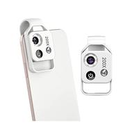 Kit d'accessoires pour microsc Lentille de Microscope de grossissement 200x for Objectif de caméra de téléphone Portable Macro lentille Lames de Microscope (Color : One Level White CPL)