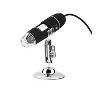 Kit d'accessoires pour microsc Loupe Microscope numérique 1000x USB Caméra d'inspection 8 DIRIGÉ résister Lames de Microscope (Color : No WiFi Microscope)