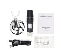 Kit d'accessoires pour microsc Loupe Microscope numérique sans Fil 8LED 1000X 2MP HD 1080P Appareil Photo Lames de Microscope