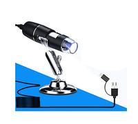 Kit d'accessoires pour microsc Microscope 1600x 8 DIRIGÉ Microscope numérique Portable Portable de Poche USB Interface avec 8 Le DS Lames de Microscope (Color : USB)