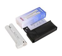 Kit d'accessoires pour microsc Microscope à poche 100x Mini Pocket Pocket Microscope portable LED Lumière de la lampe Lames de microscope