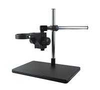 Kit d'accessoires pour microsc Microscope de diamètre de 76 mm Microscope trinoculaire BOOM BOOM Table de table Table de support multi-axe réglable Lames de microscope(76mmx25mm black L)