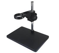 Kit d'accessoires pour microsc Microscope de diamètre de 76 mm Microscope trinoculaire BOOM BOOM Table de table Table de support multi-axe réglable Lames de microscope(76mmx25mm black)
