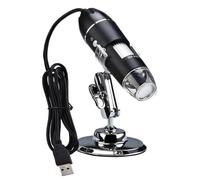 Kit d'accessoires pour microsc Microscope de téléphone mobile de microscope mobile de microscope mobile de microscope mobile 1000x zoom sans fil Lames de microscope(1600X)