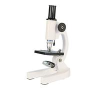 Kit d'accessoires pour microsc Microscope monoculaire microscope biologique 200x Lames de microscope(Silver objective)
