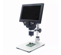 Kit d'accessoires pour microsc Microscope numérique électronique G1200 1 2mp 7 Pouce Grande Base LCD Afficher l'outil de loupe 1-1200x Lames de Microscope