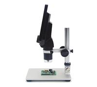Kit d'accessoires pour microsc Microscope numérique G1200 1 2mp 7 Pouce LCD Affichage 1-1200x Amplification Continue avec Support en Alliage d'aluminium Lames de Microscope
