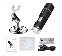 Kit d'accessoires pour microsc Microscope numérique sans Fil, 5 0x-1000x Caméra de Microscope Mini- Portable Portable de Poche Lames de Microscope (Color : SV606)