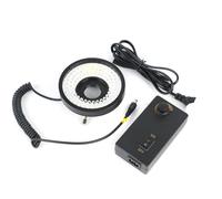 Kit d'accessoires pour microsc Microscope Ring Light 96 LED Stéréo Microscope Anneau Caméra Industrielle Anneau Réglable Source De Lumière Source De Lumière Auxiliaire Lames de microscope