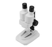 Kit d'accessoires pour microsc Microscope stéréo binoculaire 20x, avec LED léger Lames de Microscope (Color : Gold)