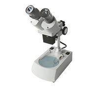 Kit d'accessoires pour microsc Microscope stéréo binoculaire 40X avec éclairage de Lampe halogène inférieure supérieure, Planches électroniques Cavalier Réparation d'inspection Lames de Microscope