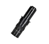 Kit d'accessoires pour microsc Objectif à monture C réglable de 25mm adaptateur 4.5X Zoom de grossissement 180X for la loupe d'oculaire de caméra de Microscope d'industrie Lames de microscope
