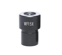 Kit d'accessoires pour microsc Oculaire microscope biologique WF5X WF10X WF15X WF16X WF20X WF25X Accessoires de l'objectif grand angle oculaire monoculaire Lames de microscope(WF15X with Reticle)