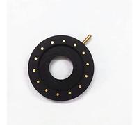 Kit d'accessoires pour microsc Pièces de condenseur de caméra microscope à membrane d'ouverture de diaphragme, iris mécanique de 1,5-25mm Lames de microscope