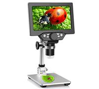 Kit d'accessoires pour microsc sept" LCD Microscope numérique 130x Maginfication 1080p Touche en métal Caméra vidéo Lames de microscope(G1200)
