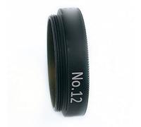 Kit d'accessoires pour microsc Télescope astronomique bleu vert rouge orange jaune Lames de microscope(NO.12)