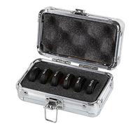 Kit d'accessoires pour microsc Télescope astronomique bleu vert rouge orange jaune Lames de microscope(6 PCS with Box)