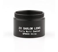 Kit d'accessoires pour microsc Un Groupe 2 Morceaux de Montage en Verre sur m28x0.6 télescope 2X lentille de Barlow Lames de Microscope